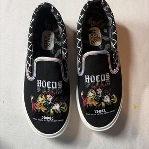 Disney Hocus Pocus Slip On Shoes Size 7